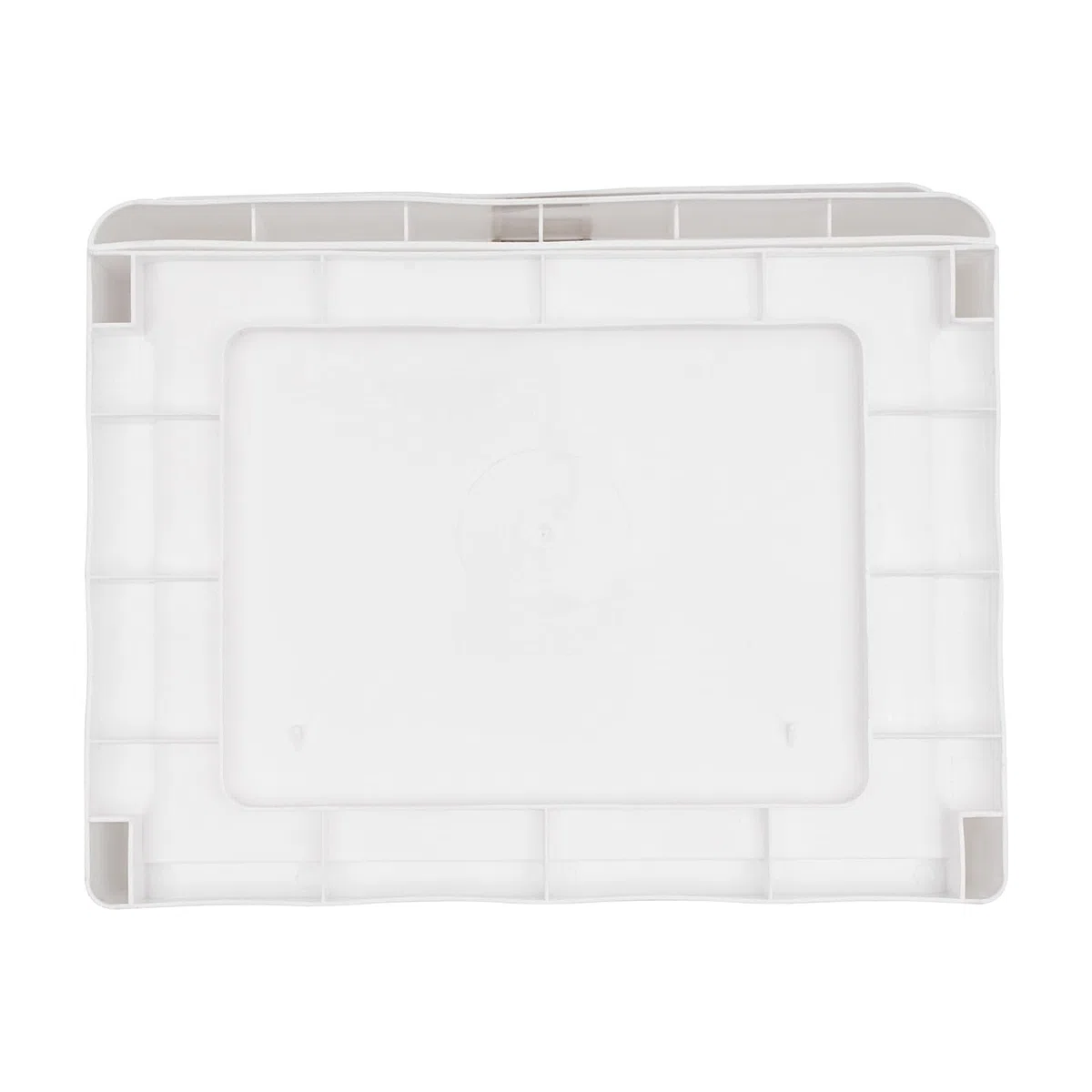 Organizer da scrivania a 3 ripiani, rettangolare, con cassetti, 26 x 20,2 x 22,3 cm, bianco