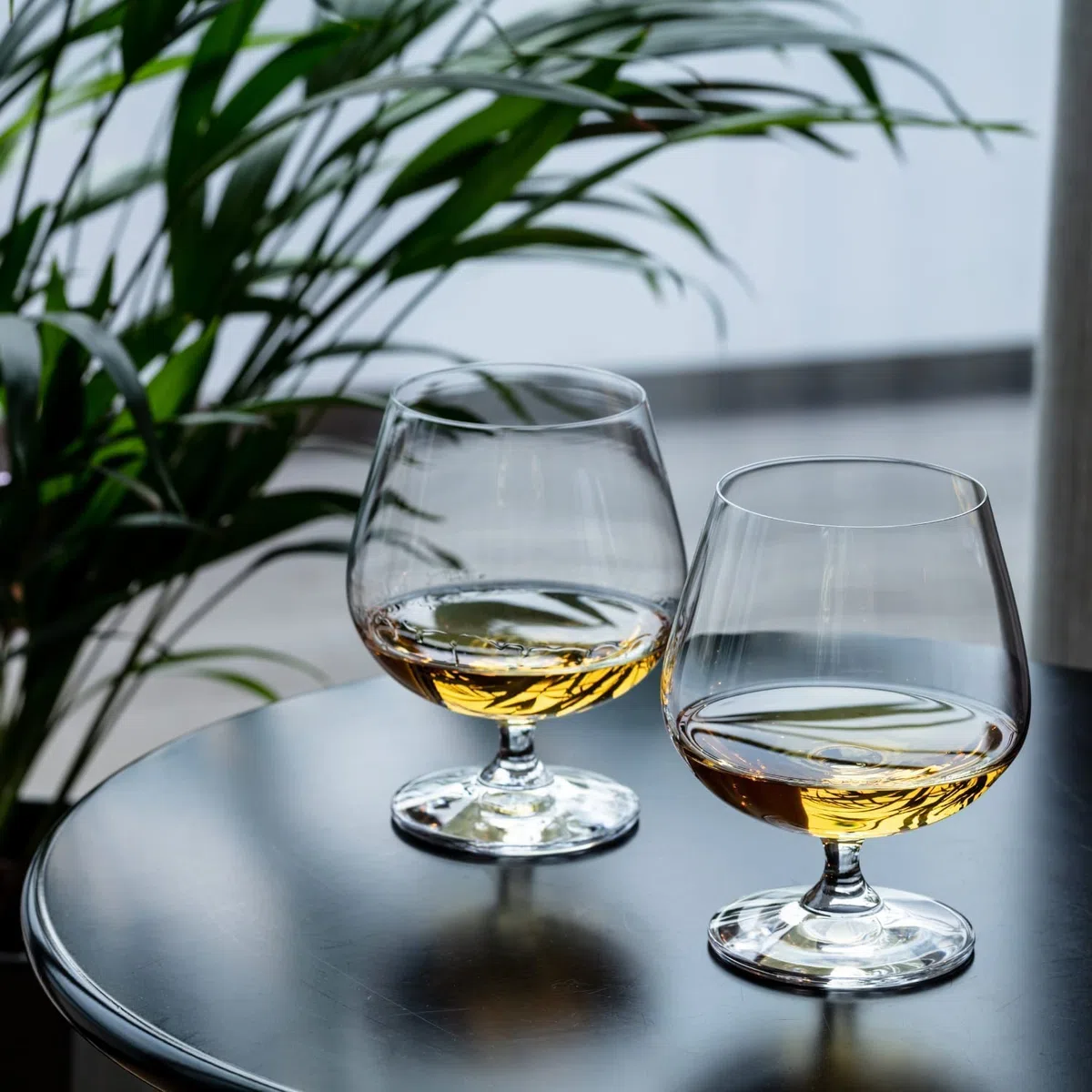 Krosno Balance Calici Brandy Cognac Whisky 510 ml, Set 6 Pezzi, Vetro Cristallo Senza Piombo, Snifter con Ampia Coppa, per Degustazione, Casa Ristorante, Lavabili in Lavastoviglie