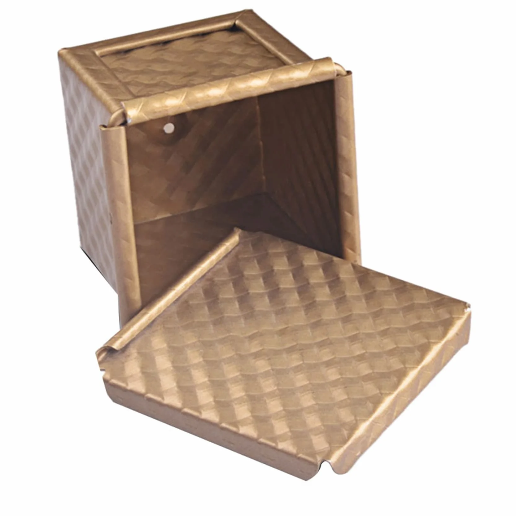 6 x Stampo per pane quadrato con coperchio toast Stampo per pane Pullman