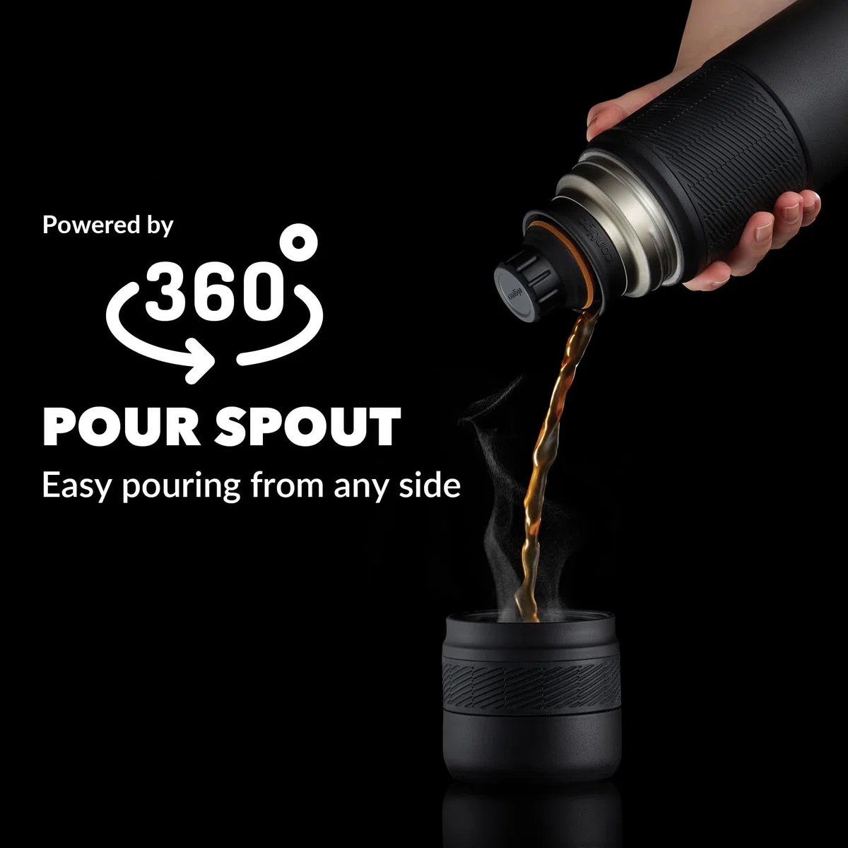 Contigo Thermalock - Tazza Termica da Viaggio, in Acciaio Inox, a Prova di perdite, con Coperchio Senza BPA, Facile da Pulire
