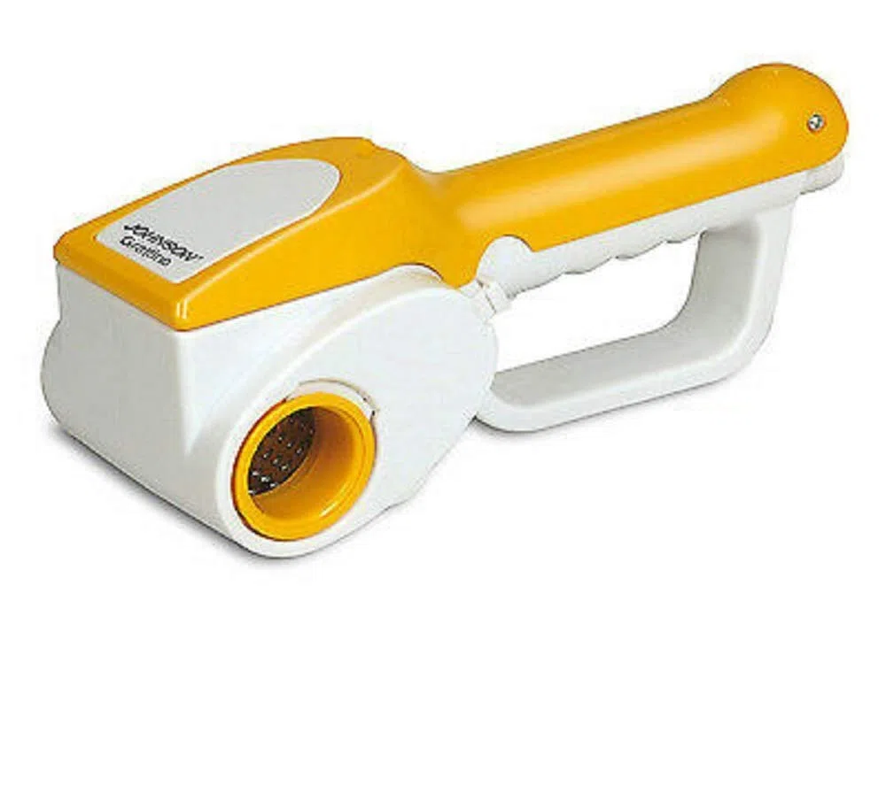 GRATTUGIA ELETTRICA PER ALIMENTI 12W DUE RULLI PER FORMAGGIO PANE CIOCCOLATO CW497
