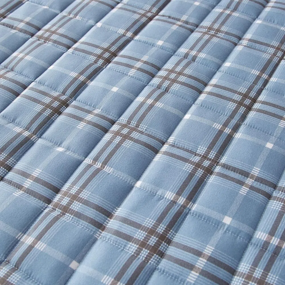 Materassino futon portatile, materasso futon giapponese, tappetino da viaggio, tatami, letto per gli ospiti, super morbido, topper per pavimento (blu navy, 90 x 190 cm)