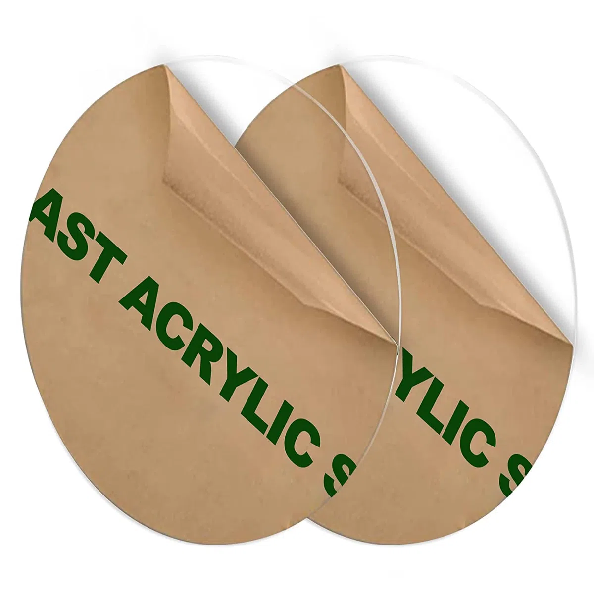 25/50PCS Dischi Acrilici Disco Trasparente Rotondo Foglio Acrilico Trasparente Cerchi Acrilici Vuoti for Progetti Fai da Te e Artigianato (Color : 14cm 1mm, Size : 25PCS)
