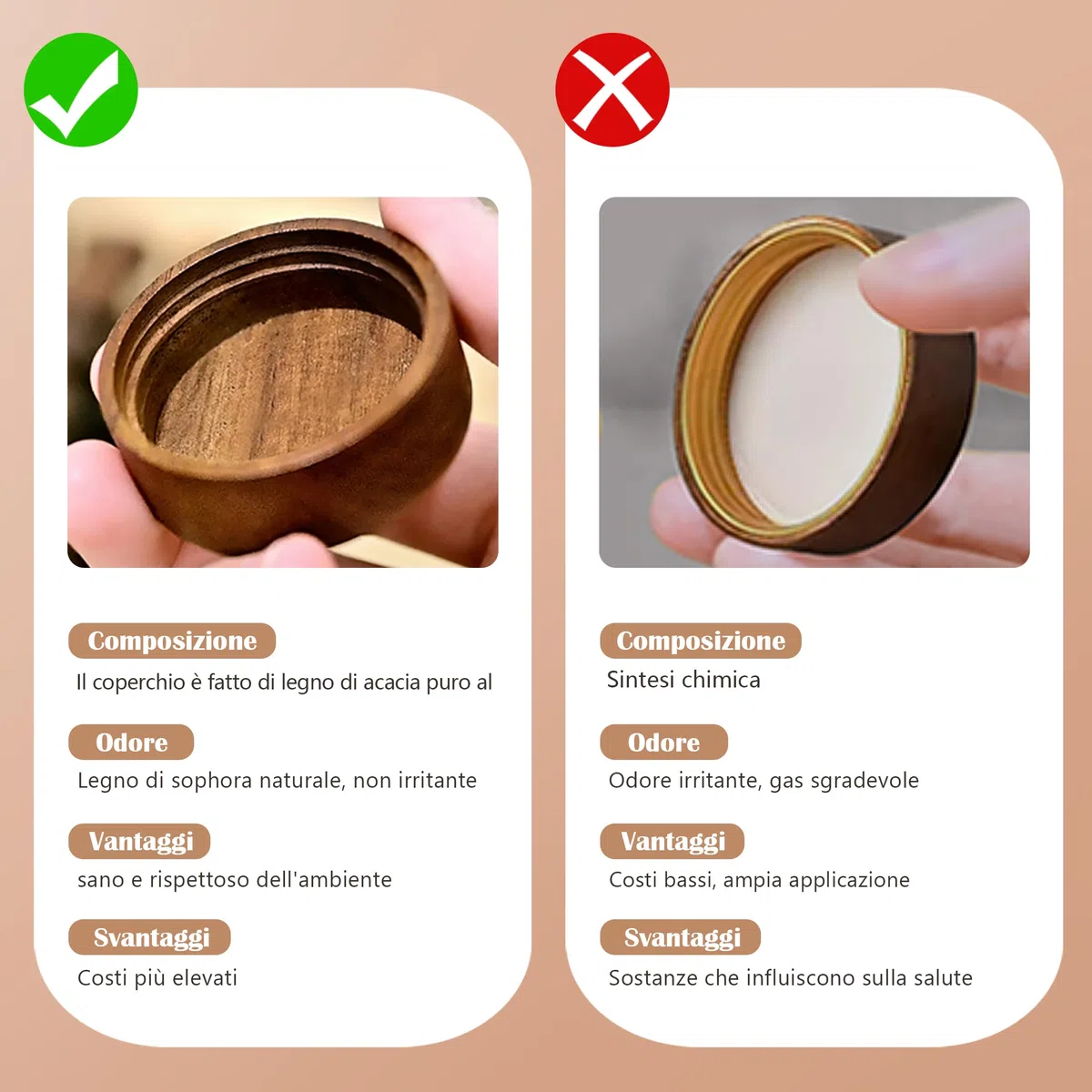 Set di barattoli per spezie, 12 pezzi, 120 ml, sigillati per spezie, portaspezie, portaspezie con coperchio in legno, per l'organizzazione della cucina…