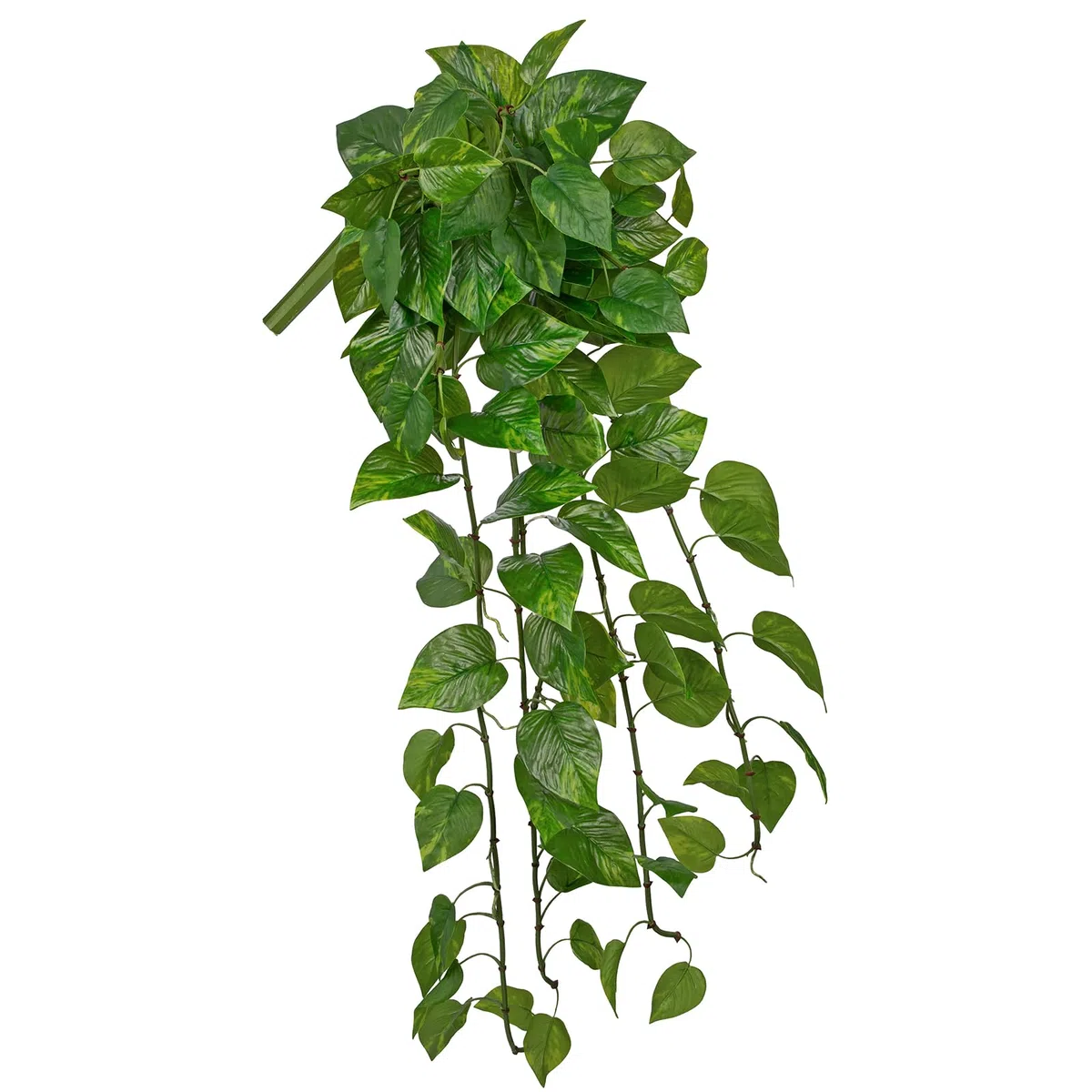 Briful Pianta artificiale sospesa Pothos – Verde artificiale realistico Scindapsus Viticci, ca. 90 cm, pianta decorativa per parete, soggiorno e interni