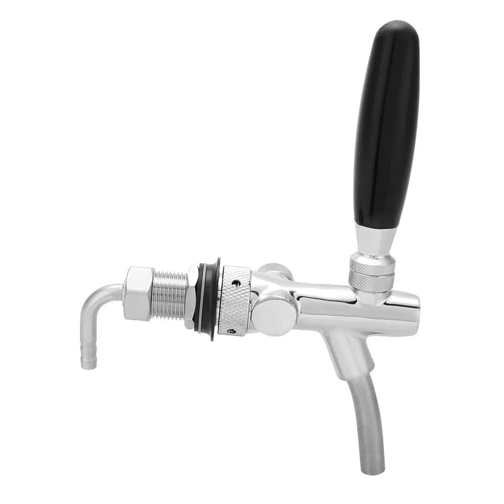 G5 / 8 Spillatori Per Birra,Rubinetto Per Birra Regolabile,Rubinetto Della Birra Del Rubinetto Della Birra per Bar,Hotel,Ristoranti,Casa(Argento)