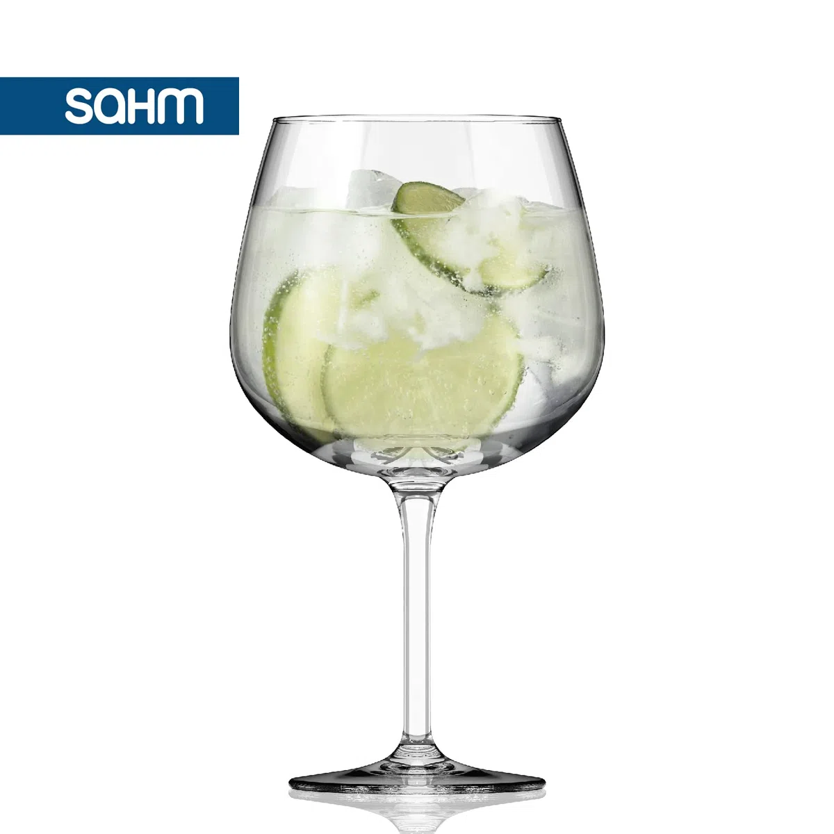 Sahm Bicchieri da cocktail – Set Bicchieri cocktail vetro 6 pz adatti come coppe gelato, frappè – Bicchieri long drink lavabili in lavastoviglie