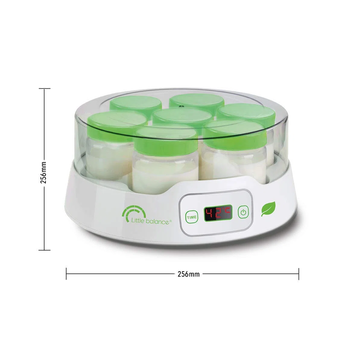 YAOURTIERE 7P Digital + 6 pots additionnels LITTLE BALANCE - 8487