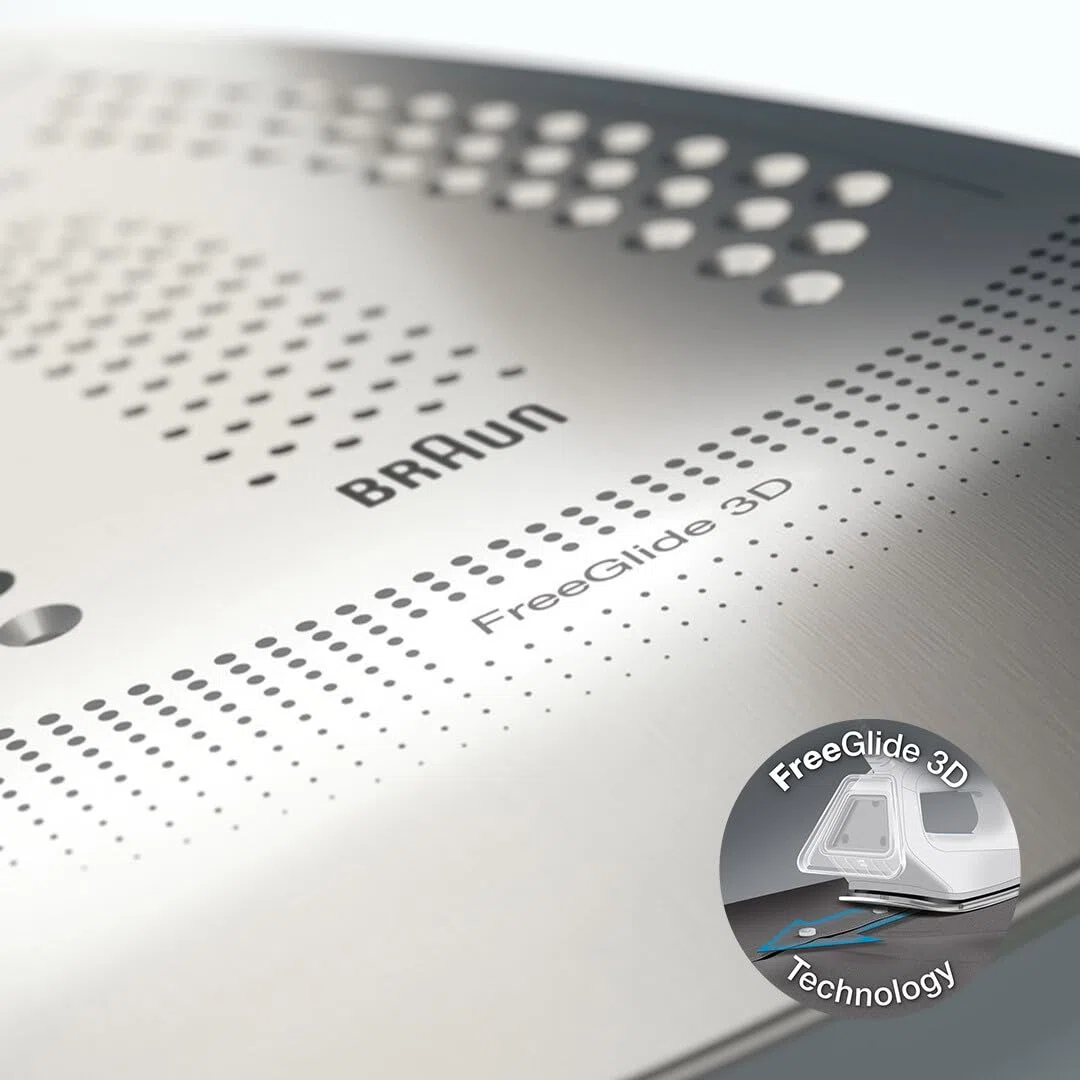 Braun TexStyle3 SI3042VI Ferro da Stiro a Vapore, 5 Anni di Assistenza, Piastra in SuperCeramic, Riscaldamento rapido, Stiratura Verticale, Punta di Precisione, Getto di Vapore 160g/min, Viola