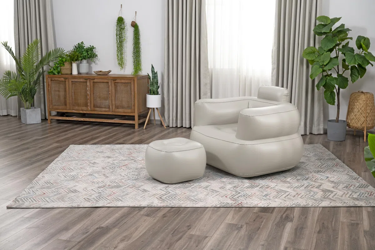 Bestway 75137 Poltrona gonfiabile Comfi Cube - 1,07 m x 99 cm x 80 cm, assortiti