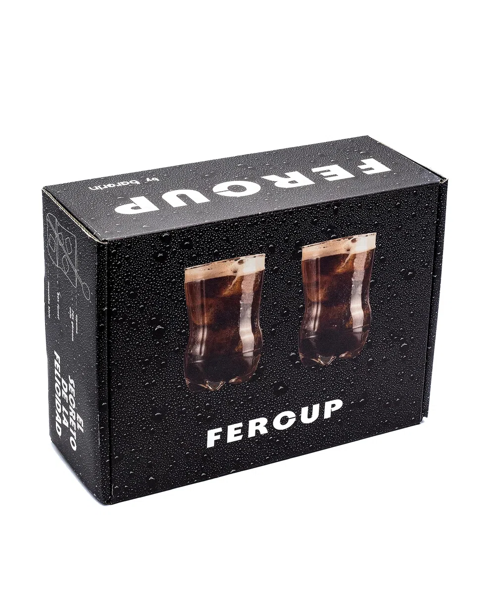 2 flaconi in vetro fernet da 750 ml in vetro smerigliato
