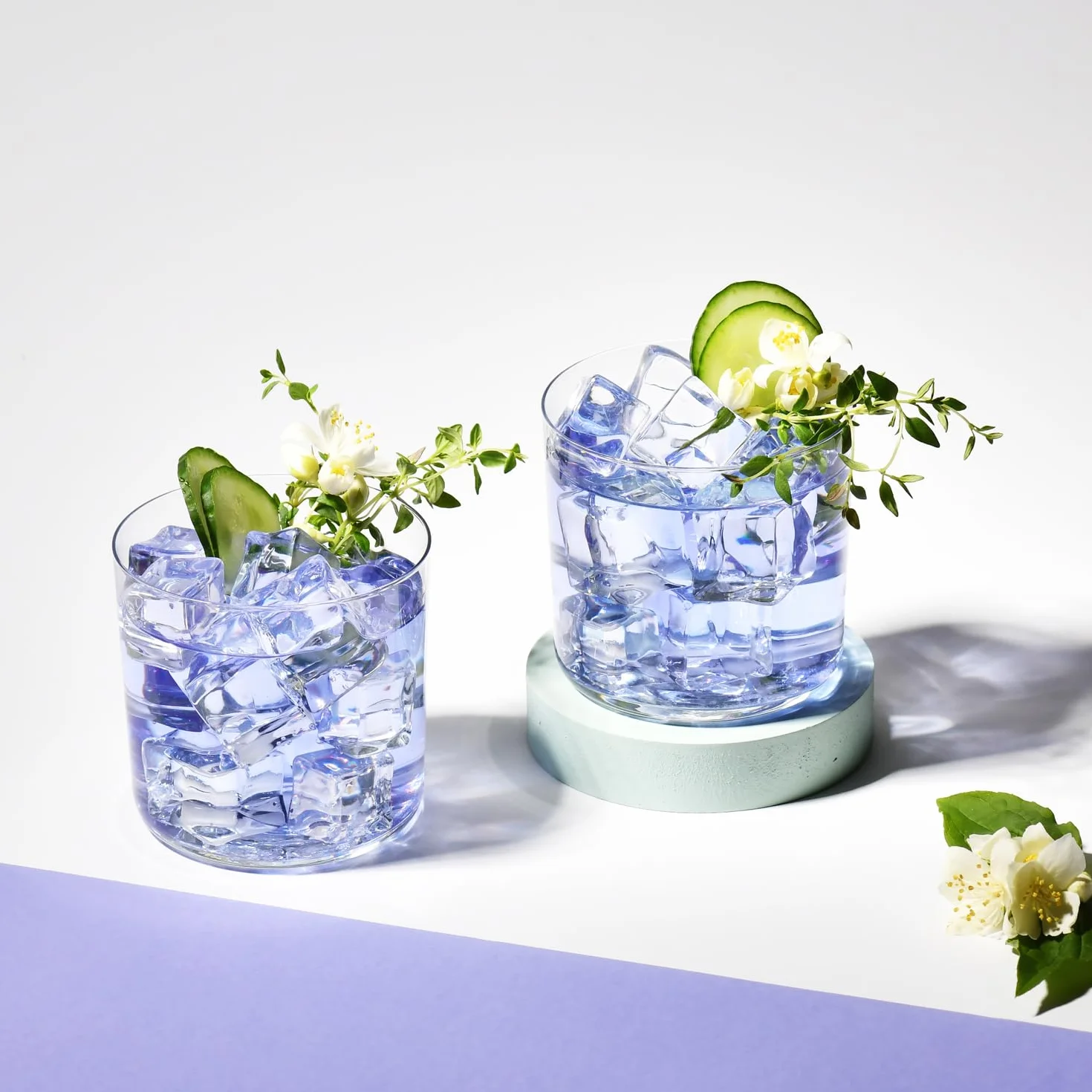 Krosno Mixology Bicchieri Sidro e Acqua 420 ml, Set 6 Pezzi, Vetro Cristallo Senza Piombo, Pareti Sottili, Design Minimalista, per Bevande Casa Ristorante, Lavabili in Lavastoviglie
