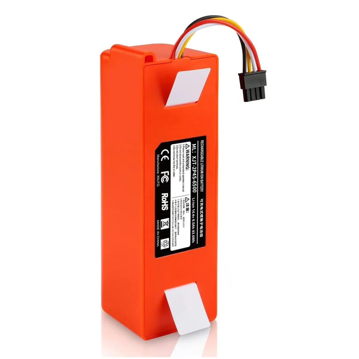 ENERGUP 14.4V 6500mAh Batteria di Ricambio per Xiaomi Mi Robot Mijia Roborock S5 S50 S51 Aspirapolvere