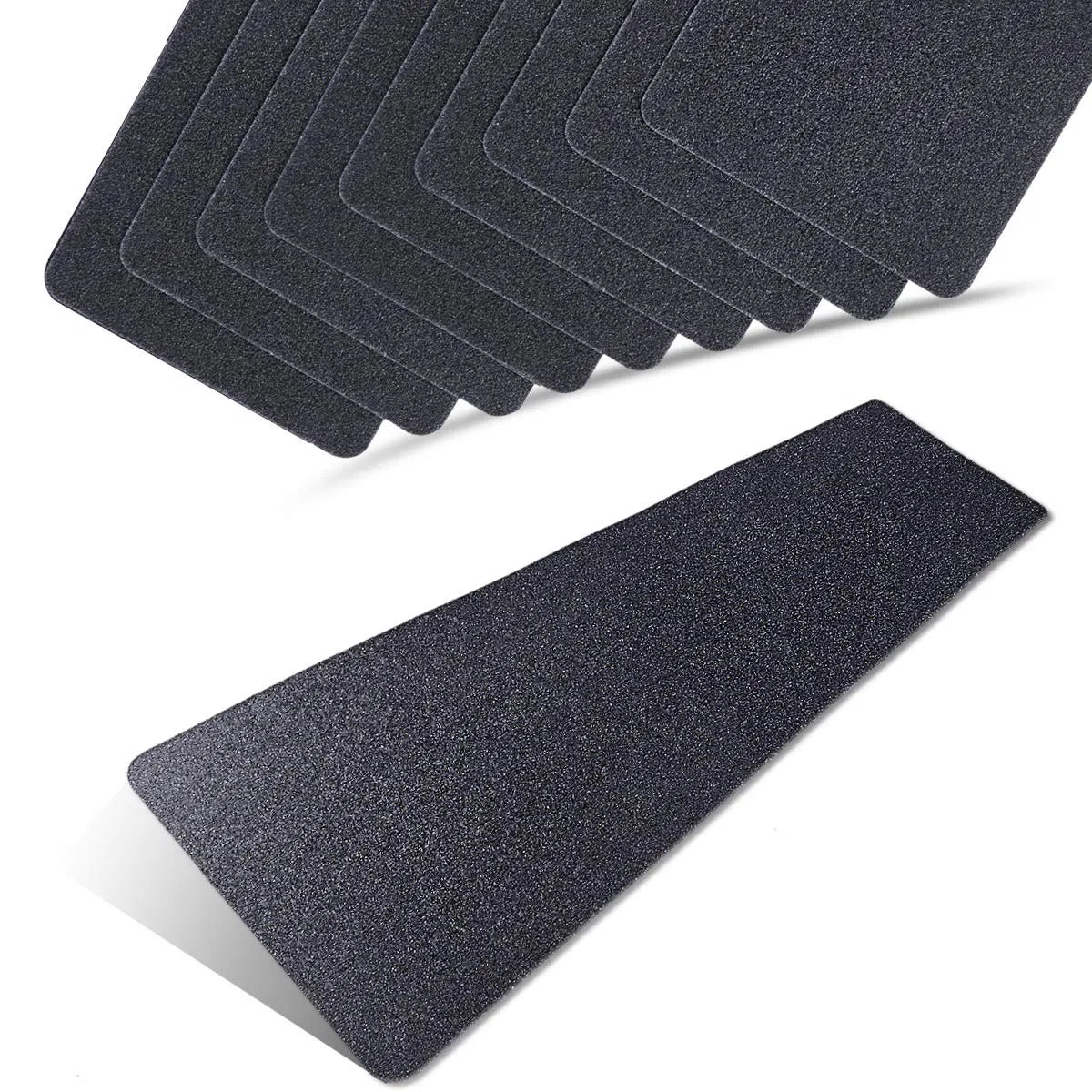 15 cm x 60 cm Battistrada per Scale Antiscivolo, Battistrada Antiscivolo, Battistrada per Scale di Sicurezza, Battistrada, Strisce Antiscivolo, Sicurezza Bambino/Anziano/Animale Domestic 10 pezzi