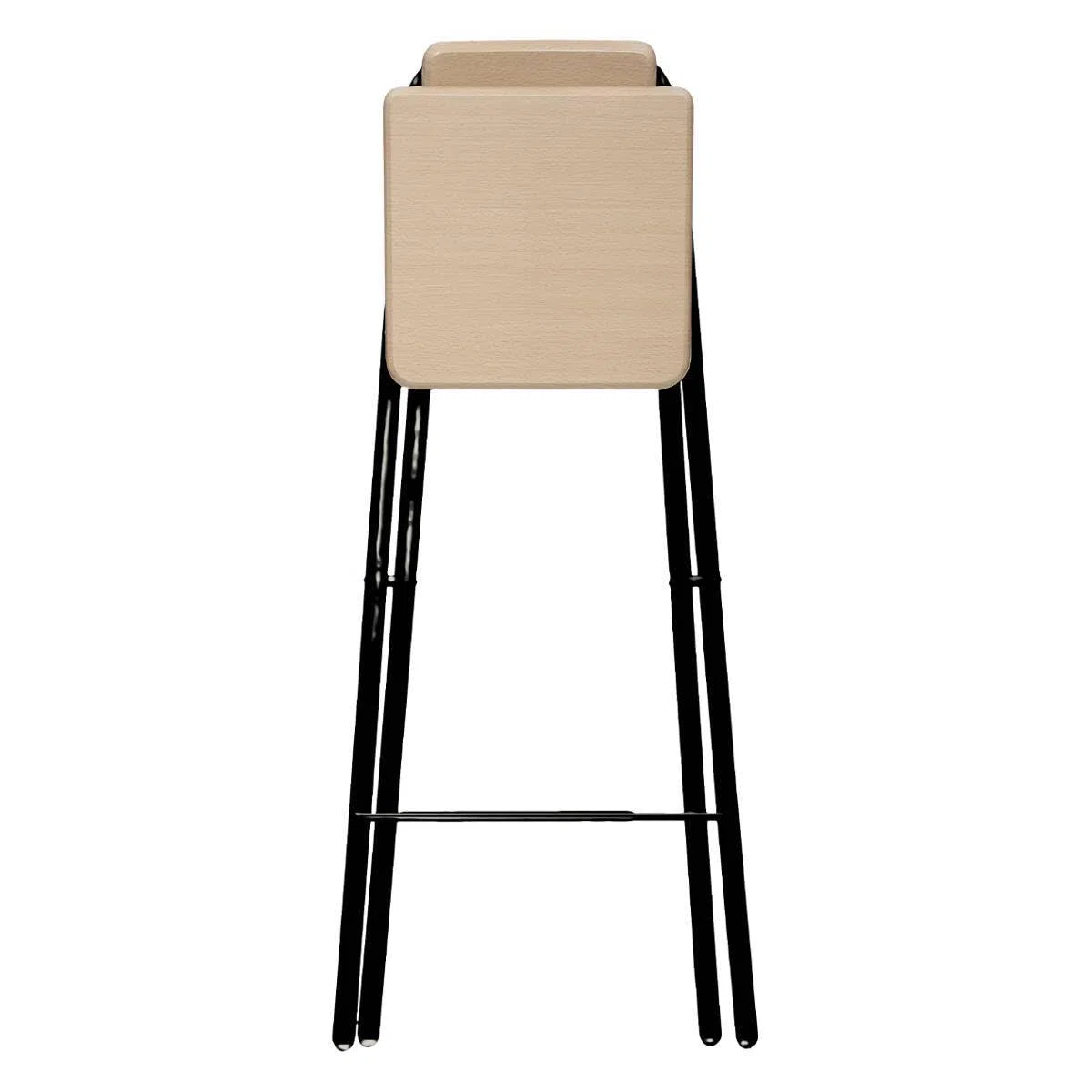 5five - sedia bar pieghevole louna effetto rovere naturale