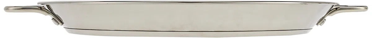 Guison – Padella per paella valenciana, in acciaio inox, 36 cm