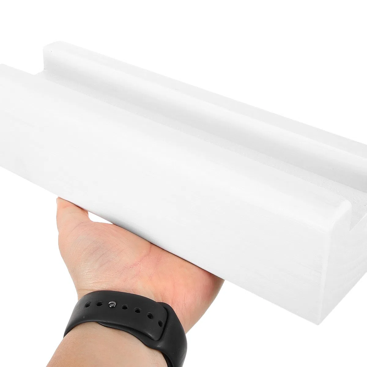 DOITOOL Supporto Per Specchio a Figura Intera in Legno 9.84X2.76X2.76 Pollici Base Antiscivolo Supporto Stabile Per Specchio Da Terra Espositore Per Opere D'Arte Casa Ufficio