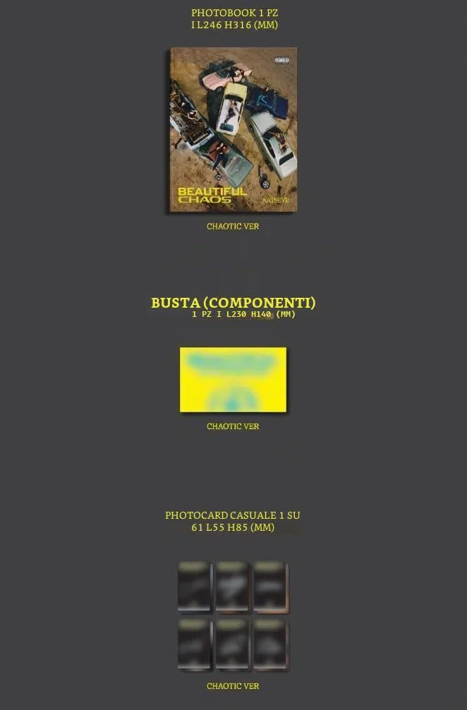 KATSEYE BELLO CAOS 2° EP Album (Versione BELLA)