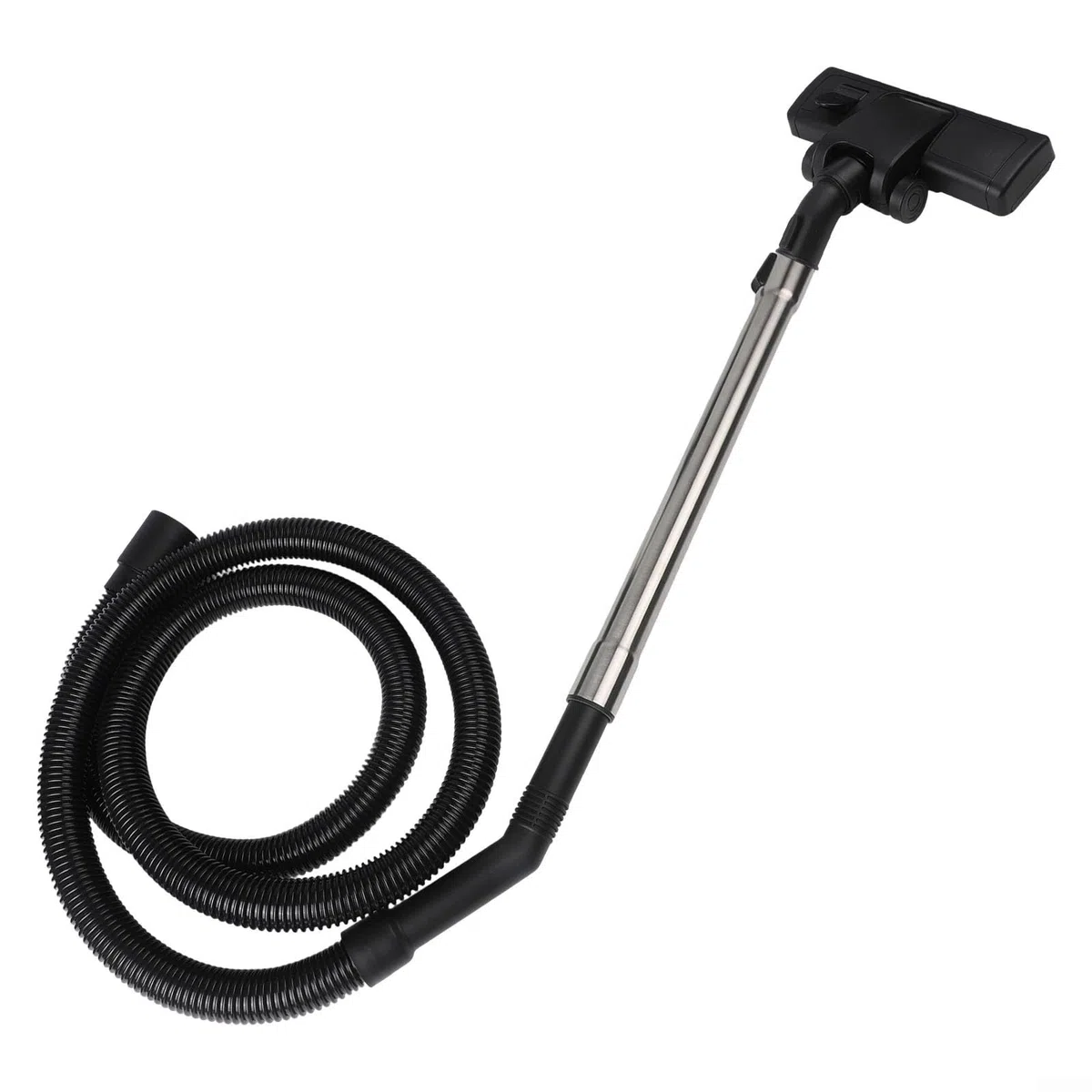 Tubo di ricambio per aspirapolvere, tubo di aspirazione in acciaio inox, set di spazzole per pavimenti, struttura in plastica duratura, per Karcher WD MV SE Series