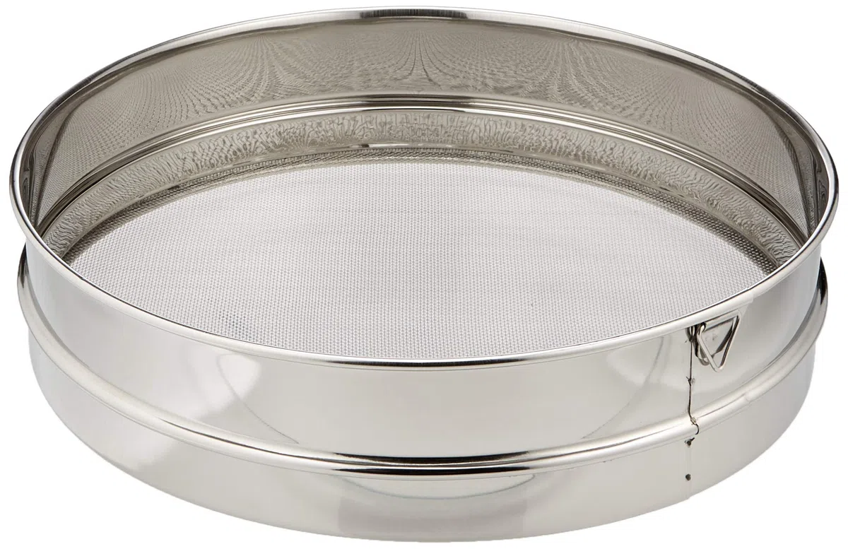 De Buyer acciaio Setaccio a rete inox, diam, 4604.30, inossidabile, Diametro 30 cm