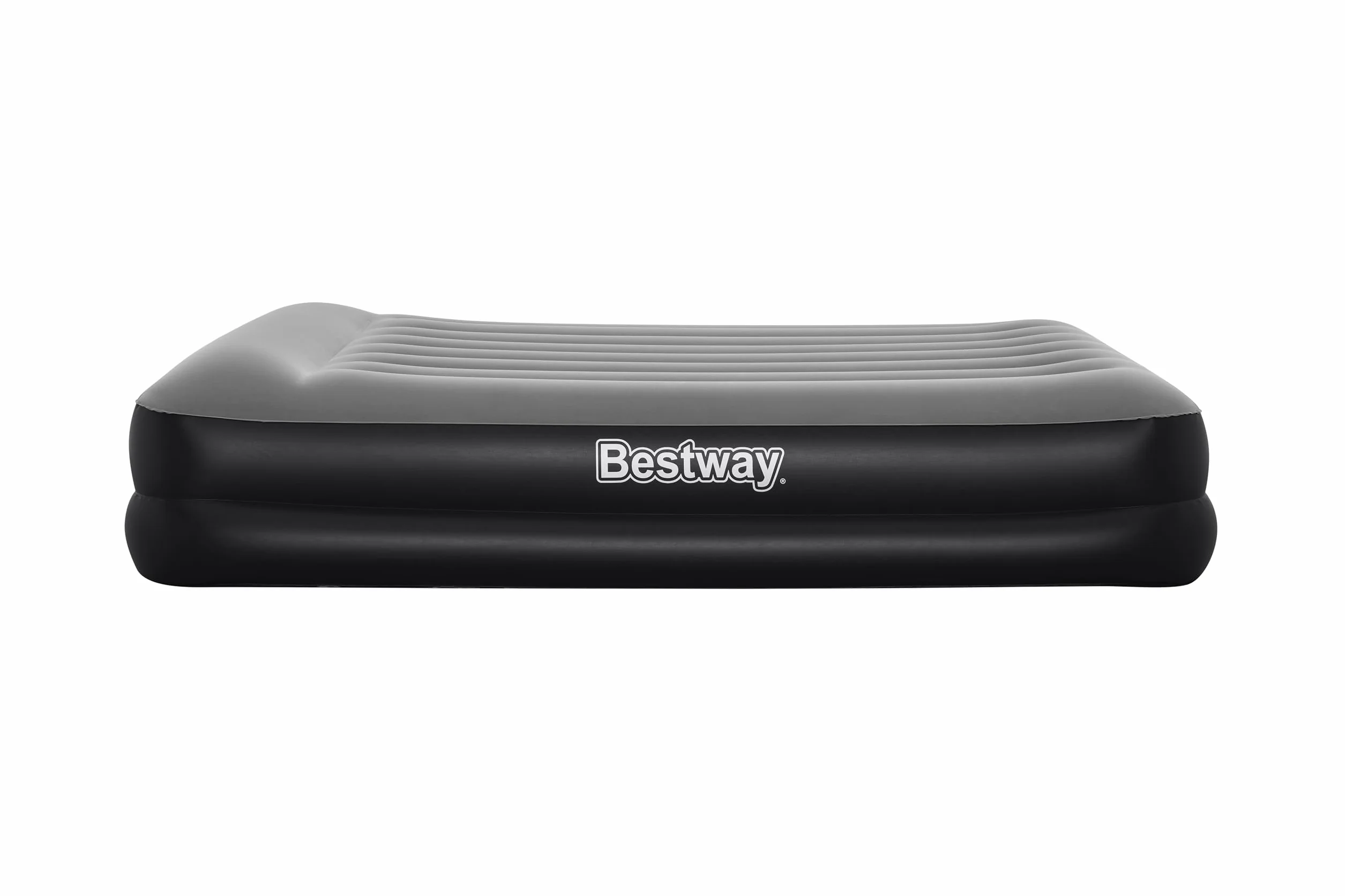 Bestway 67403EU - Materasso matrimoniale gonfiabile Queen 203 x 152 x 46 cm, pvc, Nero