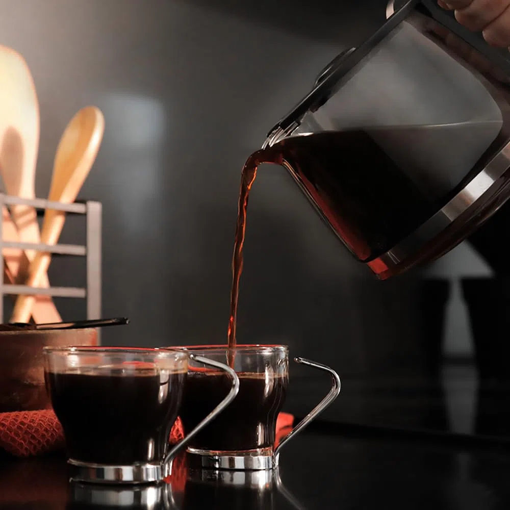 Cecotec Macchina da caffè a goccia Coffee 56 Time, 800W, Programma il tuo caffè, Schermo LCD, Beccuccio antigoccia, Capacità 1,3L, 12 tazze, Spegnimento automatico, Serbatoio con finestra