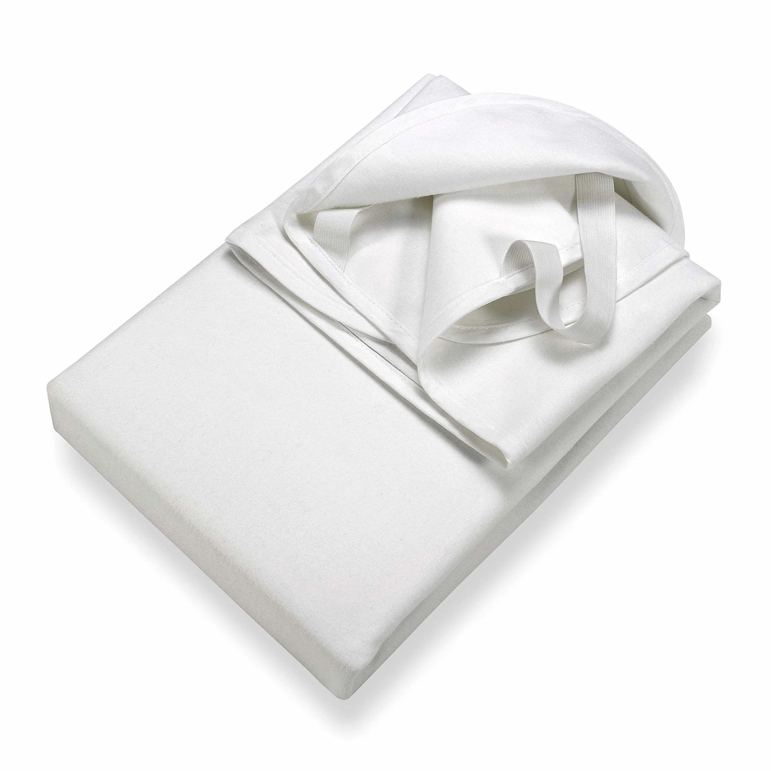 SETEX 14U2 070140 001 002 (SE0) - Coprimaterasso in Molton per incontinenza, con Angoli Elastici, Cotone, Bianco, 180 x 200 cm