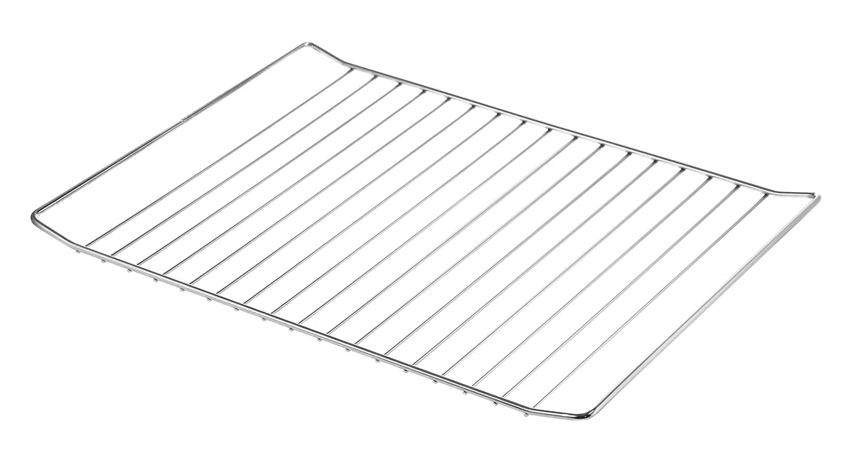 Candy 42390687 Griglia per Forno, Accessorio Originale, Ripiano d'Appoggio, Acciaio Inossidabile Inox, 35x46 cm
