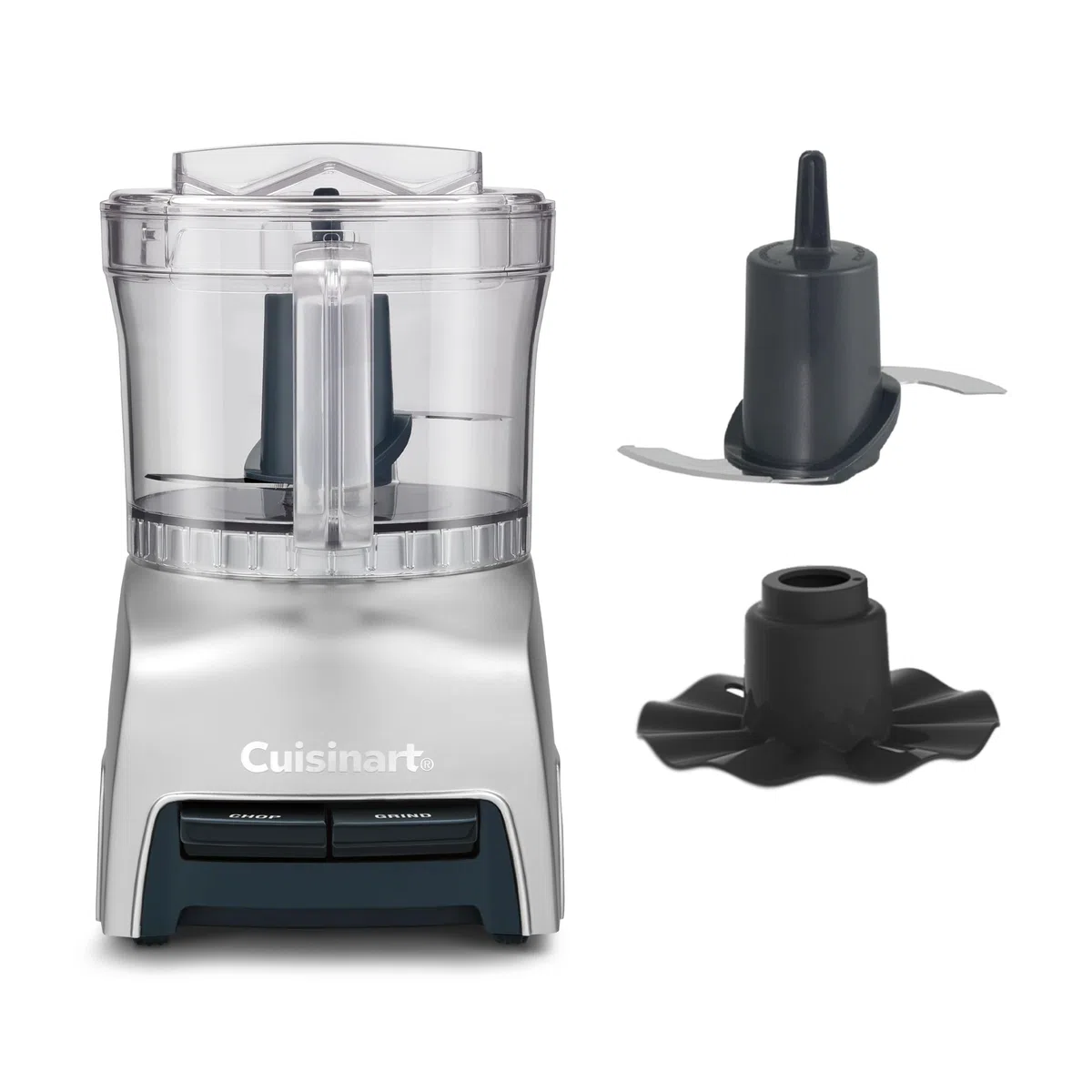 Cuisinart Pixie Chopper® Mini Robot da Cucina | 0,7L | 2 programmi | Lama SmartPower® | BladeLock™ | Compatto | Lavabile | Senza BPA | Salse, spezie, impasti
