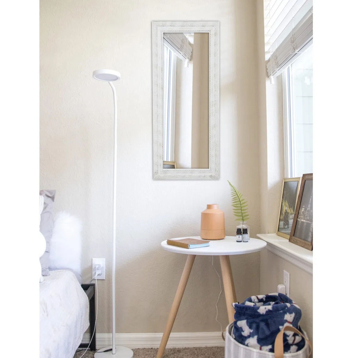 Biscottini INTERNATIONAL ART TRADING Specchio vintage 80x34 cm - Specchio da parete bagno e camera da letto - Specchio ingresso, V-L1640