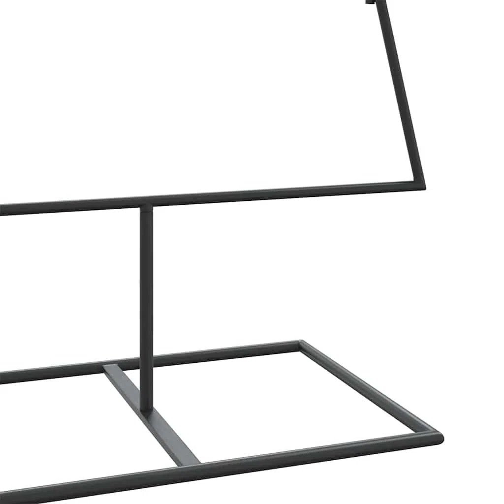 vidaXL Albero di Natale Decorativo in Metallo Nero 150 cm, Albero di Natale Decorativo, Albero di Natale, Decorazione di Natale
