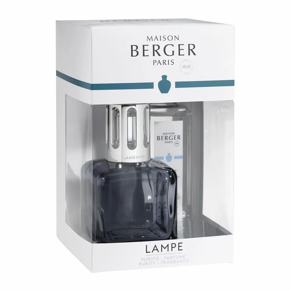 Lampe Berger GLACON Gris Set Regalo Ice Cube, Grigio, 250 ml