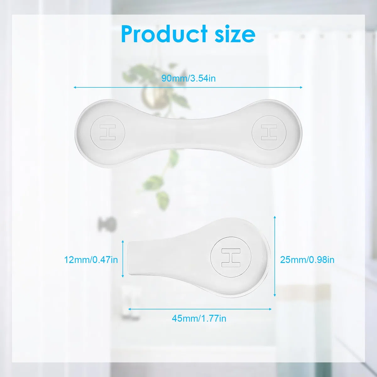 Clip Magnetiche in Silicone per Tenda da Doccia, Confezione da 8 Bianchi, Dispositivo Anti-Schizzi Potente per Vasca e Doccia, Facile da Installare, Versatile Come Segnalibro o Organizzatore