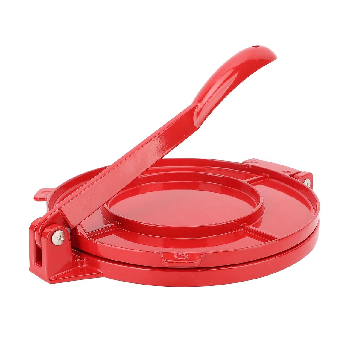 Pressa per Tortilla, Macchina per Tortilla, Pressa per Tortilla per Farina da 9,8 Pollici, Lega di Alluminio, Pressa per Tortilla Manuale, Pressa per Impasto per Tortini di Pizza