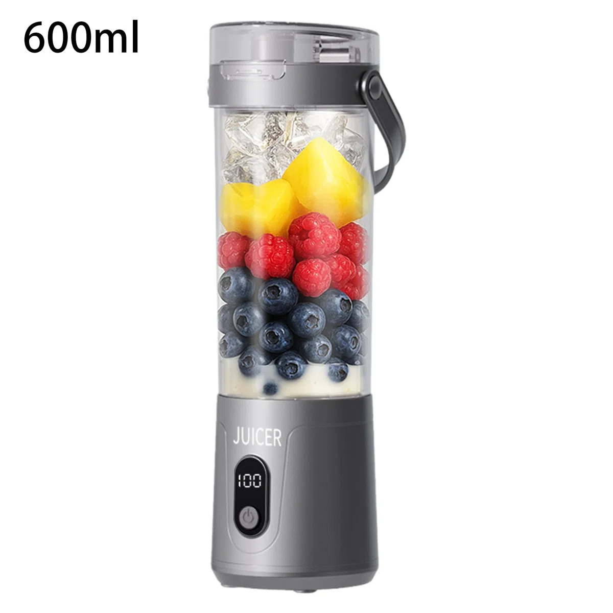 Estrattori Di Succo Elettrici,Estrattore Elettrico Frutta e Verdura - Frullatore Frutta Agrumi Verdure Limone Lime Cucina Da Viaggio Con Display Digitale