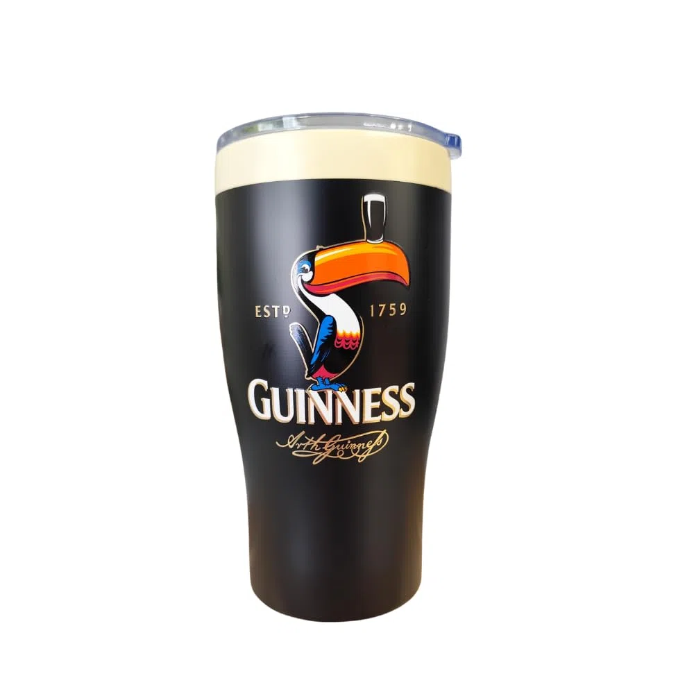 Guinness Tazza da viaggio isolata a forma di tucano