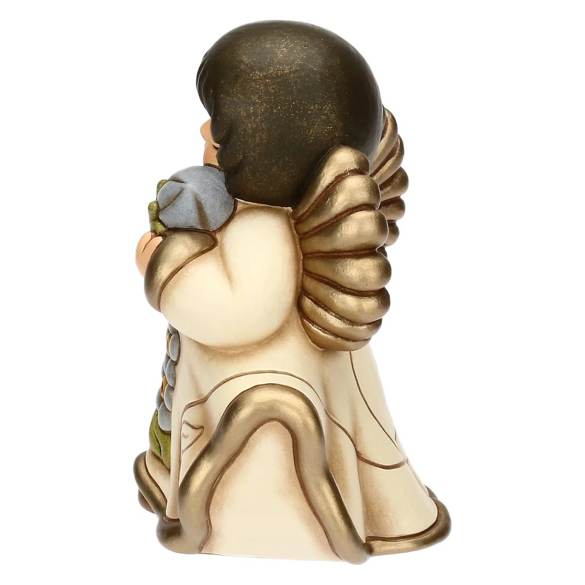 THUN - Angelo dei nonni Helene - ceramica - Collezione Angeli - 8,7 x 7,5 x 11,8 cm