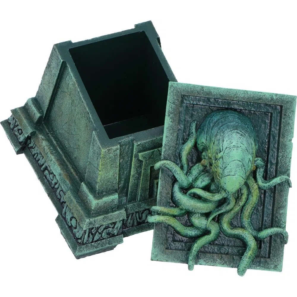 Nemesis Now Crypt of Cthulhu Box Unisex Contenitore verde poliresina