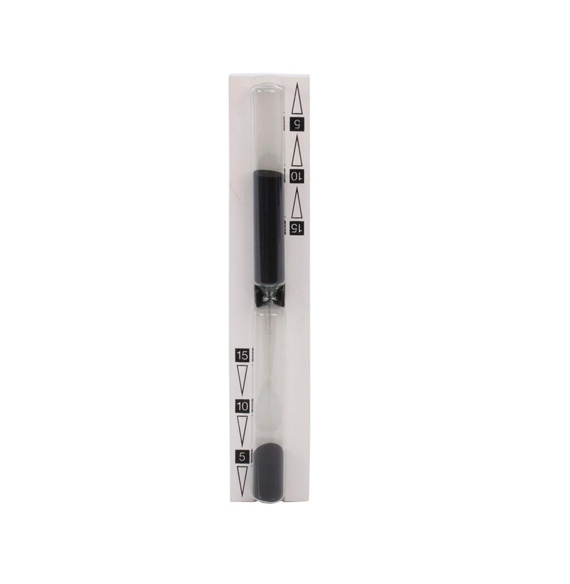 Eliga Clessidra bagno turco 15 minuti in PVC, nero, bianco