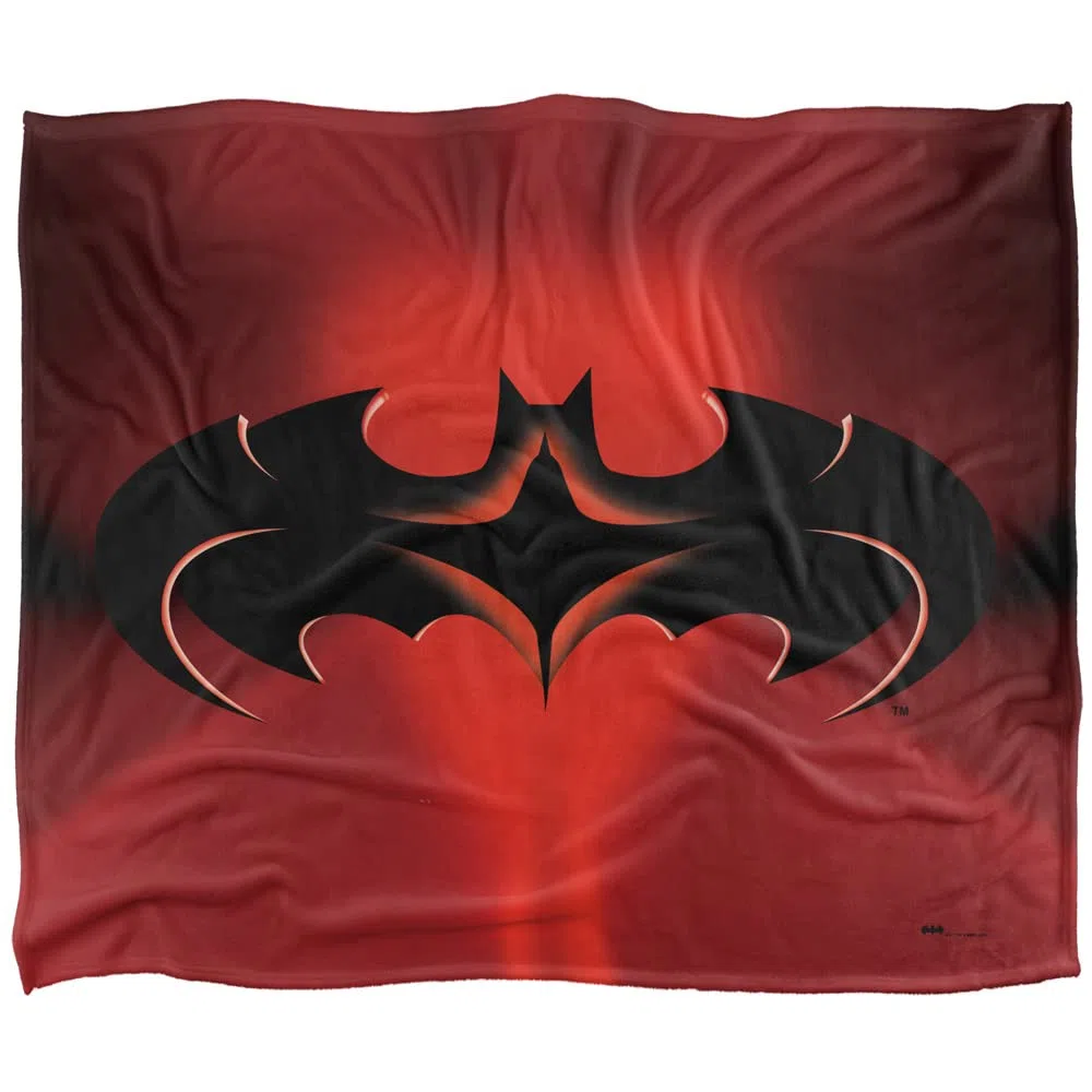 LOGOVISION Batman Batman And Robin Logo Coperta super morbida al tatto setoso – 152 x 127 cm