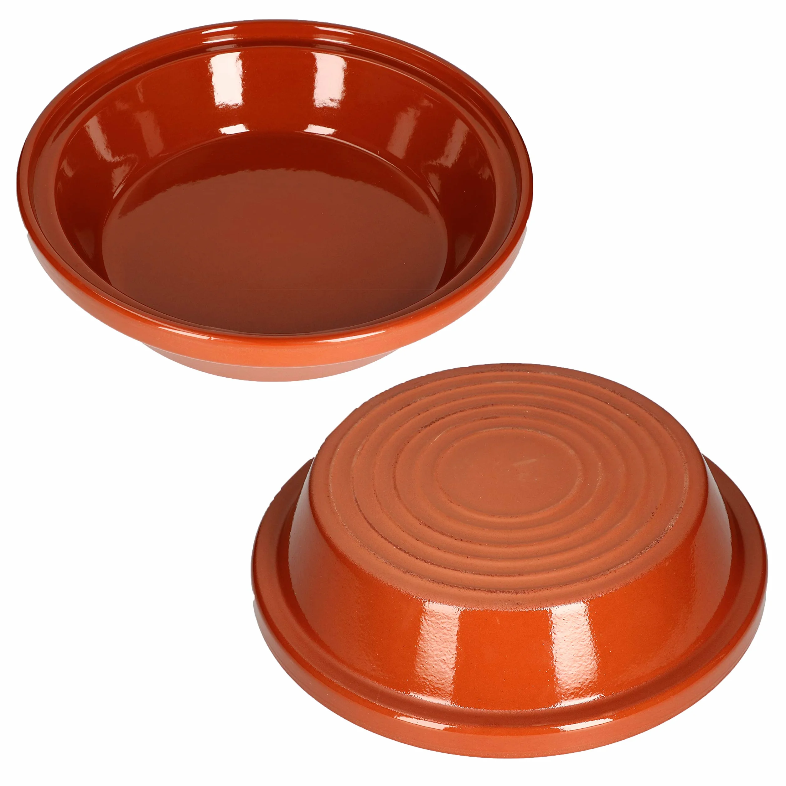 MamboCat, Casseruola, Tajine, 2 litri, pezzo unico lavorato a mano, smaltato