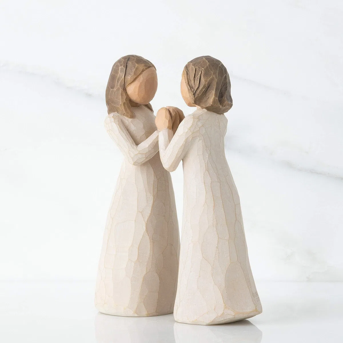 Willow Tree 26023 Sorelle di Cuore Resina, Design di Susan Lordi, 13 cm