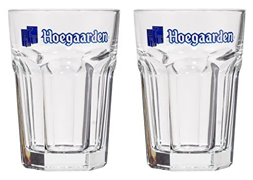 Hoegaarden - Bicchiere da birra da 1 pinta (Confezione da 2)