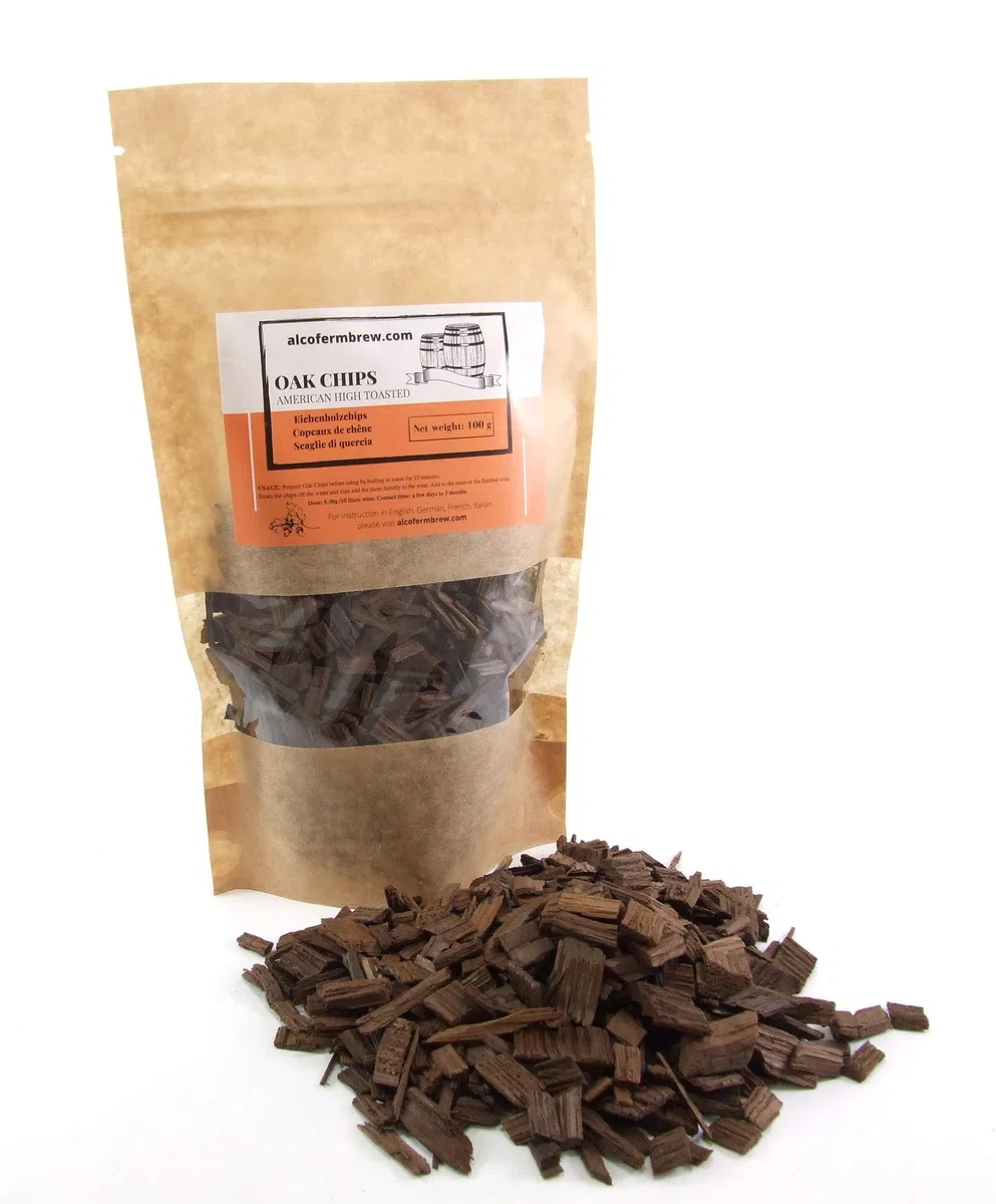Set Scaglie di Quercia – 3 x 100g, Trucioli di Quercia, Set di Trucioli di Rovere Americano