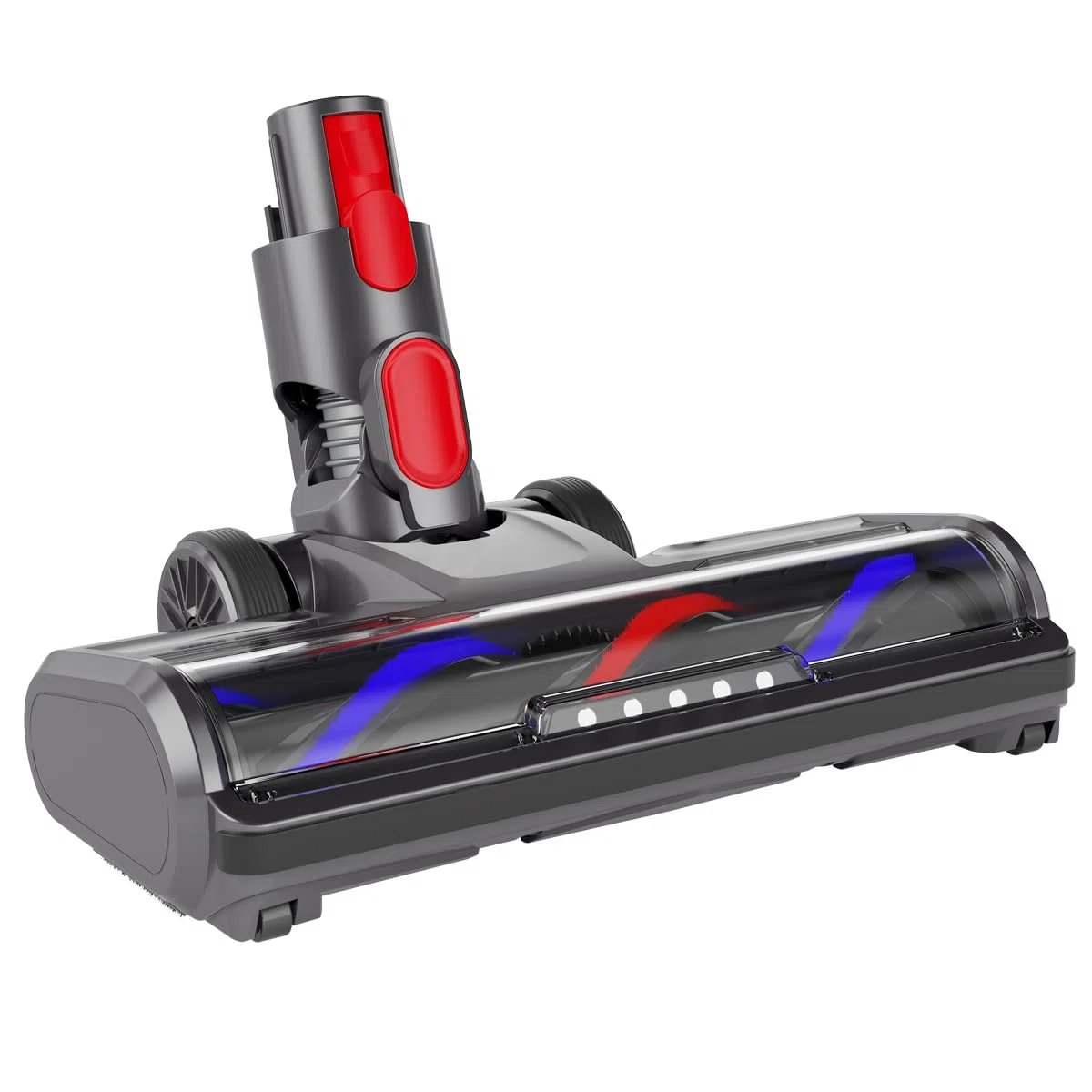 KENVOR Spazzola compatibile con Dyson Aspirapolvere V7, V8, V10, V11, V15, Pezzi di Ricambi e Ricambio Spazzola per Dyson Accessori con 5 LED Luci per Pavimenti Duri