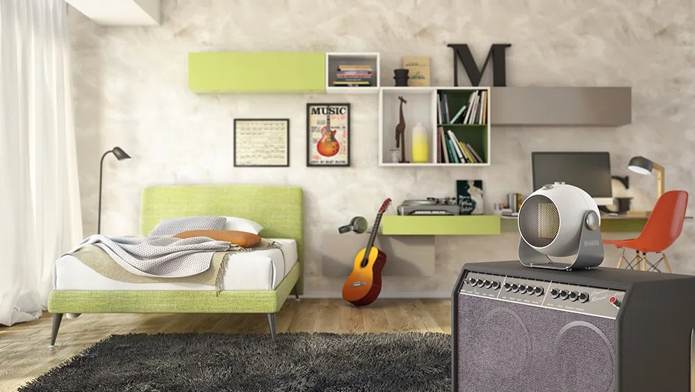 Olimpia Splendid 99447 Caldodesign Termoventilatore Ceramico 1800 W, Bianco