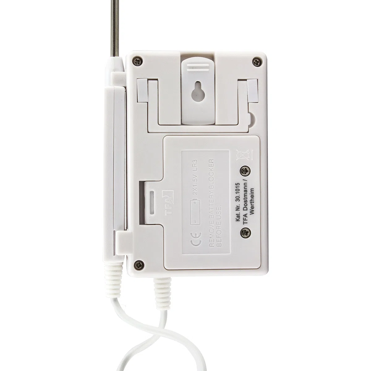 TFA Dostmann P200 - Termometro digitale professionale con sensore di puntura, ampio display HACCP lavabile