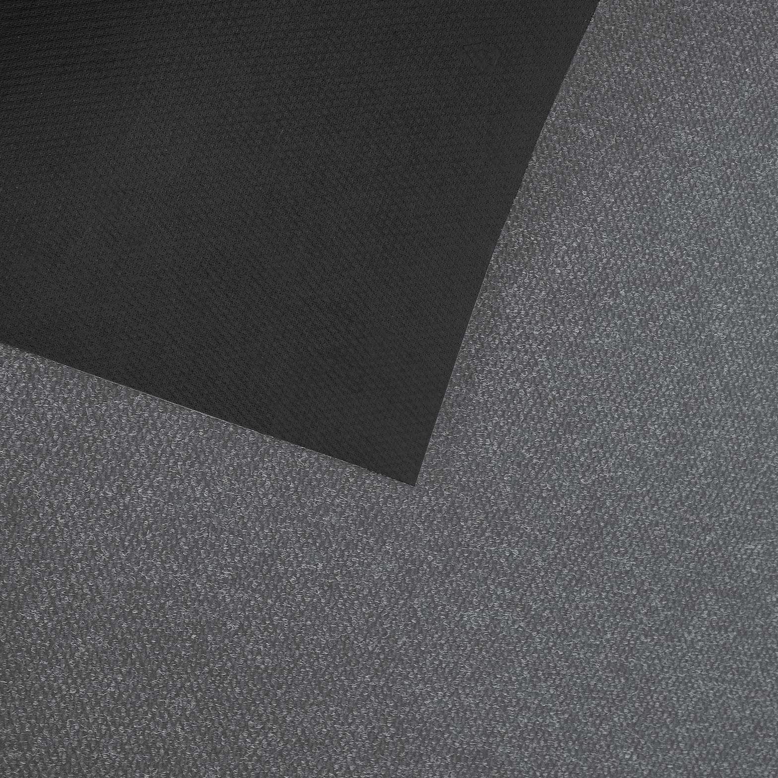 Floordirekt Zerbino 120 x 150 cm, Grigio, Ideale Anche Come Tappeto per la Cattura dello Sporco su Misura, per corridoio, Cucina, Lavabile e Antiscivolo, al Metro (Hong Kong)