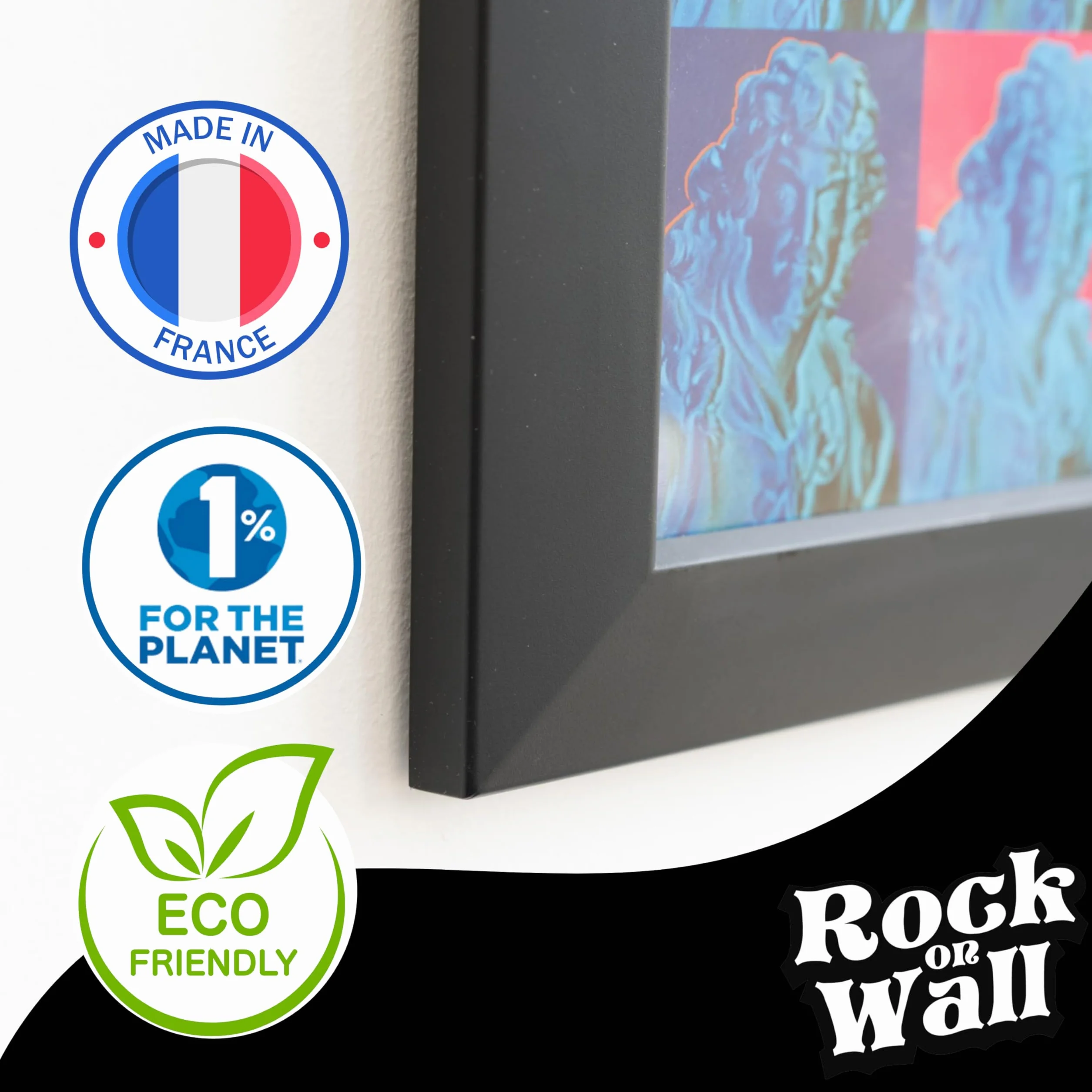 Cornice per Lp (Nero)