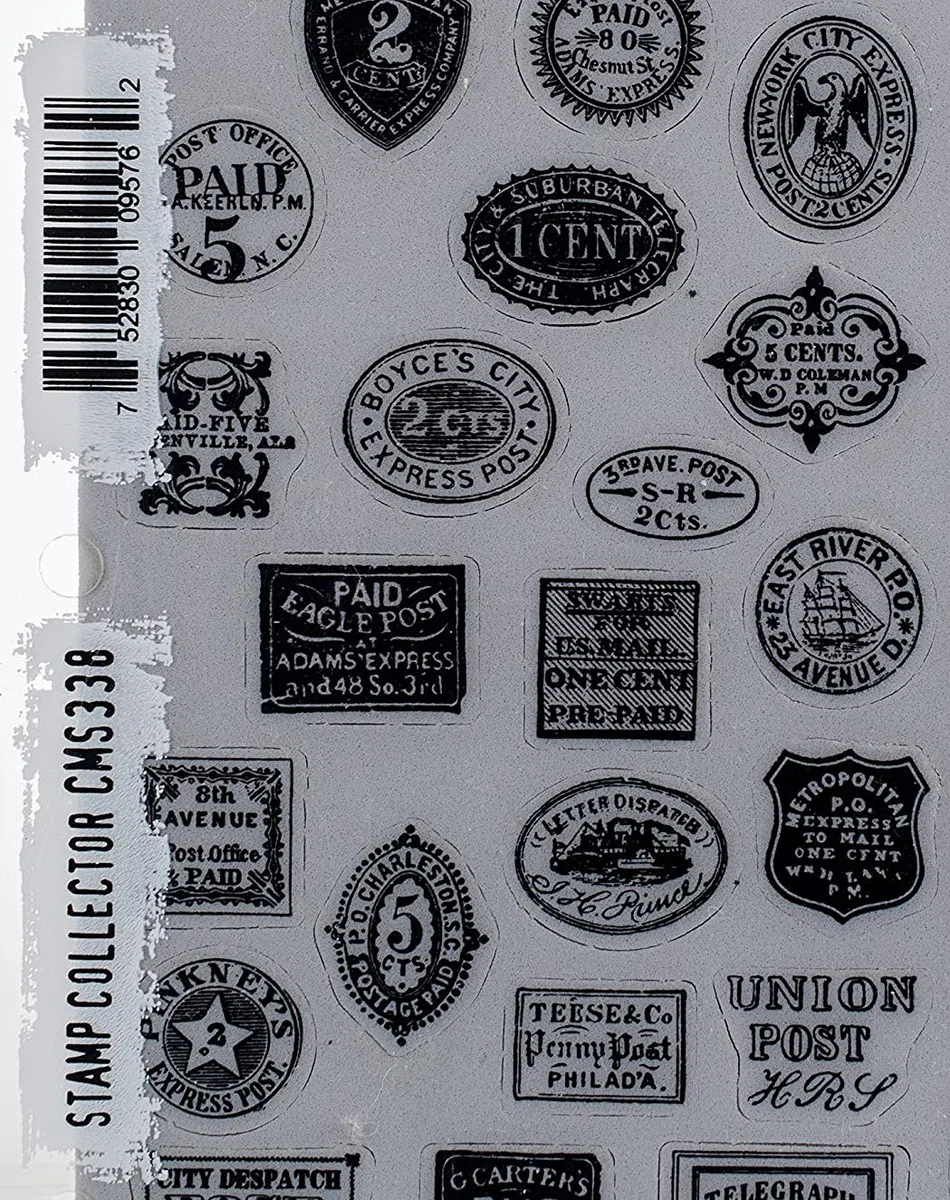 Tim Holtz - Timbro, 17,8 x 21,6 cm